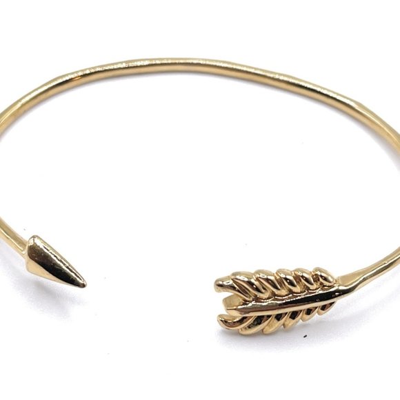 Gilded Arrow Stella & Dot Bangle Bracelet - B244G - Picture 2 of 2